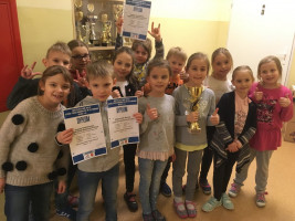 Zawody pływackie kl. 1-2