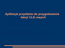 Aplikacje