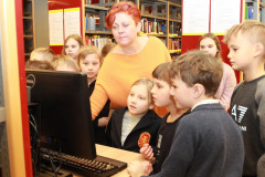 Odwiedziny w bibliotece UJK