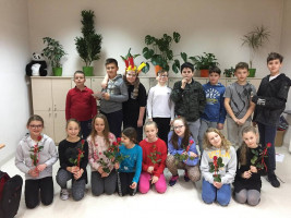 Walentynki w kl. 4b